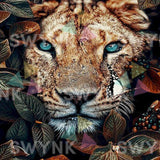 Pintar por números Retrato de un Tigre