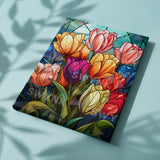 Paint by numbers Strålende Tulipaner i Fuld Blomst