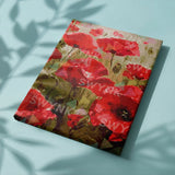 Painting by numbers Red Flowers