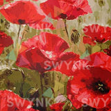 Painting by numbers Red Flowers