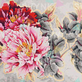 Paint by numbers Punaiset ja vaaleanpunaiset kukkia