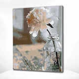 Painting by numbers Rose on the Table