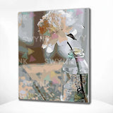 Paint by numbers Rose på bordet