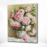 Paint by numbers Roser på bordet