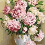 Paint by numbers Roser på bordet