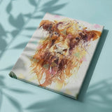 Paint by numbers skotsk højlandskvæg