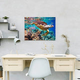 Schilderen op nummer Schildpaddenzee