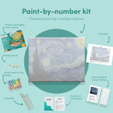 Malowanie po numerach Gwiaździsta noc