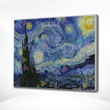 Malowanie po numerach Gwiaździsta noc