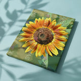 Painting by numbers Sunflower Yellow Orange