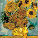 Painting by numbers Sunflowers Van Gogh