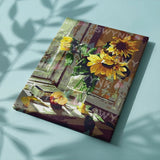 Painting by numbers Sunflowers with Apple