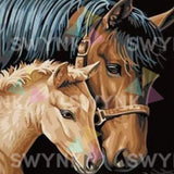 Paint by numbers Hest og føl