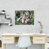 Painting by numbers Three Tigers in the Forest