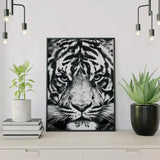 Schilderen op nummer Tijger