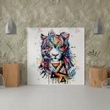 Paint by numbers Tiger