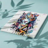 Paint by numbers Tiger