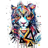 Paint by numbers Tiikeri