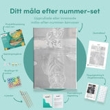 Malowanie po numerach Wazon z kolorowymi kwiatami