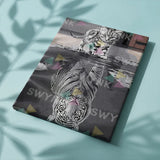 Peinture par numéros Tigres à image miroir