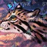 Painting by numbers Tiger with Blue Butterfly