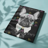 Pintar por numeros Bulldog Fuerte