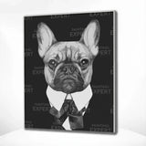 Malen nach Zahlen Tough Bulldog