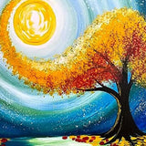 Painting by numbers Tree in Artistic Style