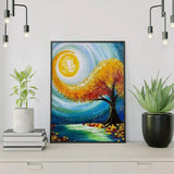 Painting by numbers Tree in Artistic Style