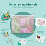 Painting by numbers Tulips