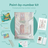 Painting by numbers Window House