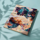 Malen nach Zahlen Frau mit Leopard