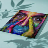 Malen nach Zahlen Frau