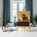 Safari Adventure - Mini Painting by numbers Set of 6