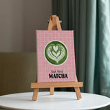 Sip & Rest Matcha Edition - Mini Painting by numbers Set of 6