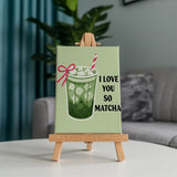Sip & Rest Matcha Edition - Mini Painting by numbers Set of 6
