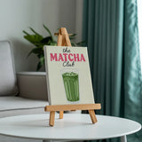 Sip & Rest Matcha Edition - Mini Painting by numbers Set of 6
