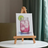 Sip & Splash - Mini Painting by numbers Set of 6