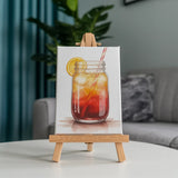 Sip & Splash - Mini Painting by numbers Set of 6