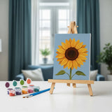 Sunflower Glow - Mini Painting by numbers Set of 6