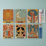 Tarot Vibe Collection - Paint by Numbers Mini Sæt med 6