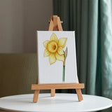 The Language of Flowers - Mini Painting by numbers Set of 6