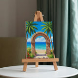 Wanderlust in colour - Mini Painting by numbers Set of 6