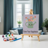 Whimsical Garden Party - Mini Painting by numbers Set of 6