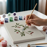 Vildblomstereng - Mini Paint by numbers Sæt med 6