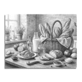 Bread Basket Dot Painting