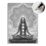 Yoga Mandala Dot Painting