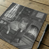 Cozy Cat Dot Painting
