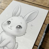 Rabbit Dot Painting