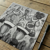 Cheerful Ladies Toast Dot Painting